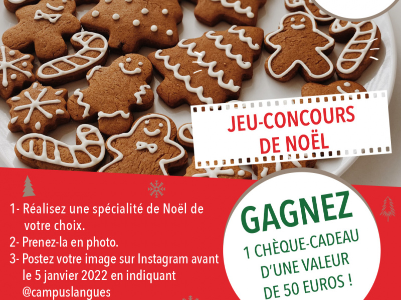 Concours de Noël de Campus Langues 