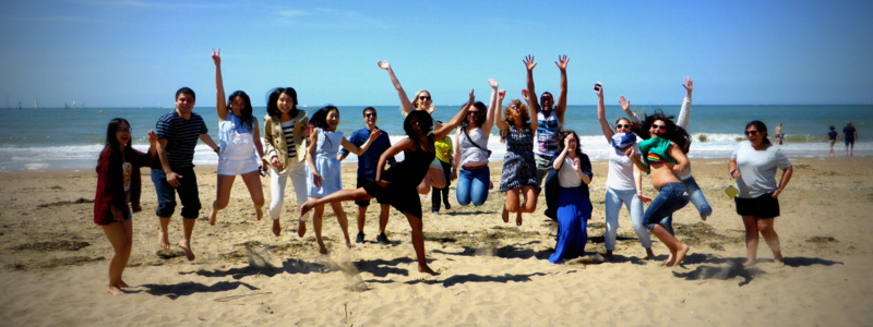 Illustration - Plage Deauville